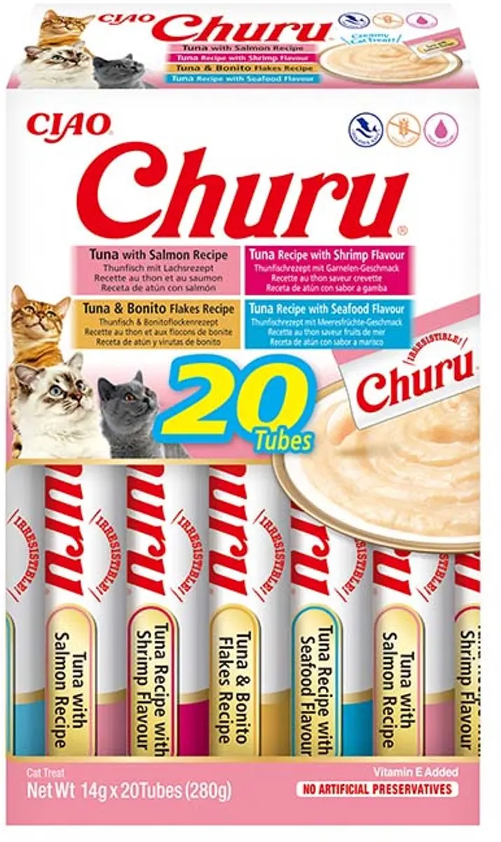 Inaba Ciao Churu Zeevruchten Kattensnack