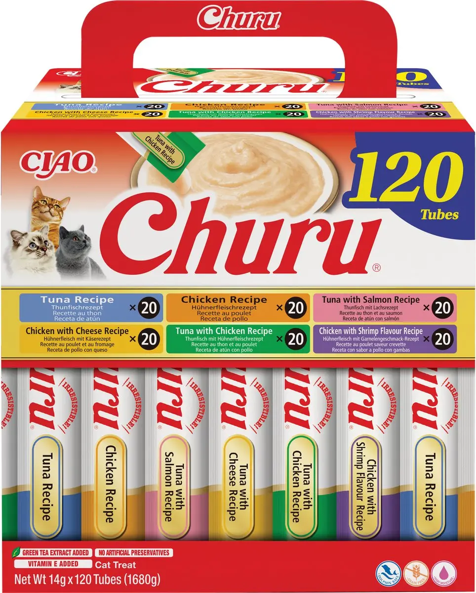 Inaba Ciao Churu Creamy Puree Kip & Tonijn
