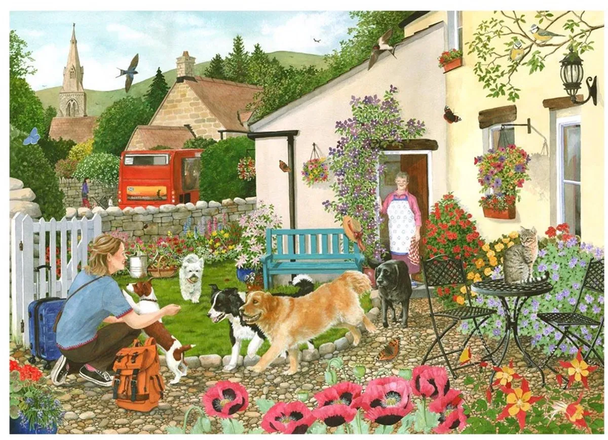 House Of Puzzles Welcoming Committee Puzzel 500 Stuks