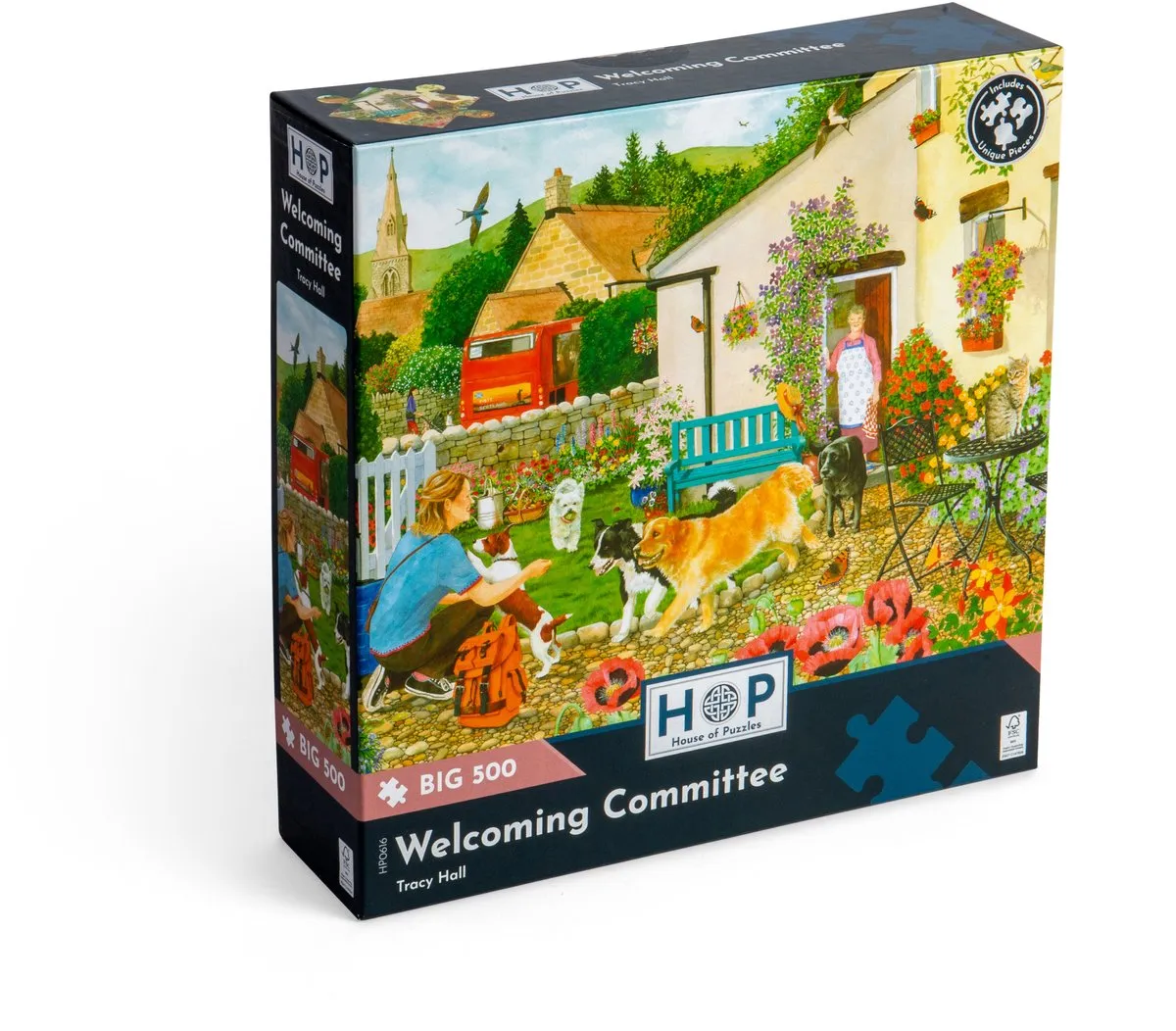 House Of Puzzles Welcoming Committee Puzzel 500 Stuks - Multicolor