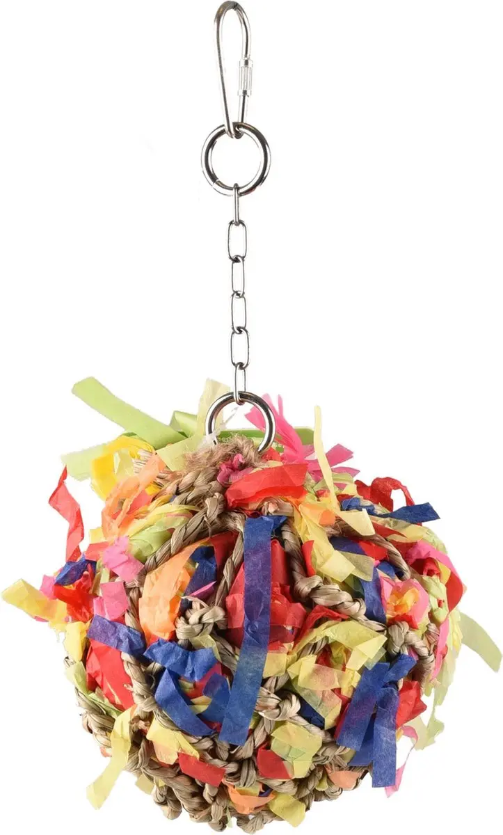 Flamingo Knaagdierspeelgoed Bal Papier
