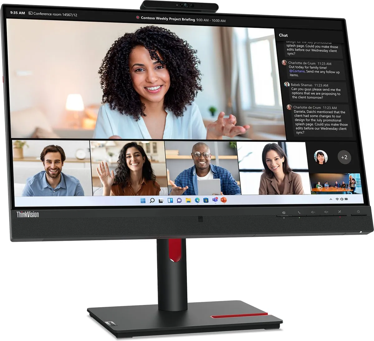 Lenovo ThinkVision T24MV-30 Monitor 23,8" - sRGB