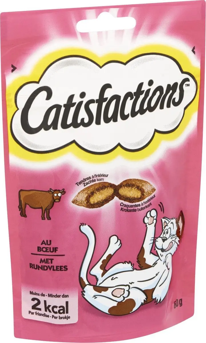 Catisfactions Kattensnoepjes Rund 60g