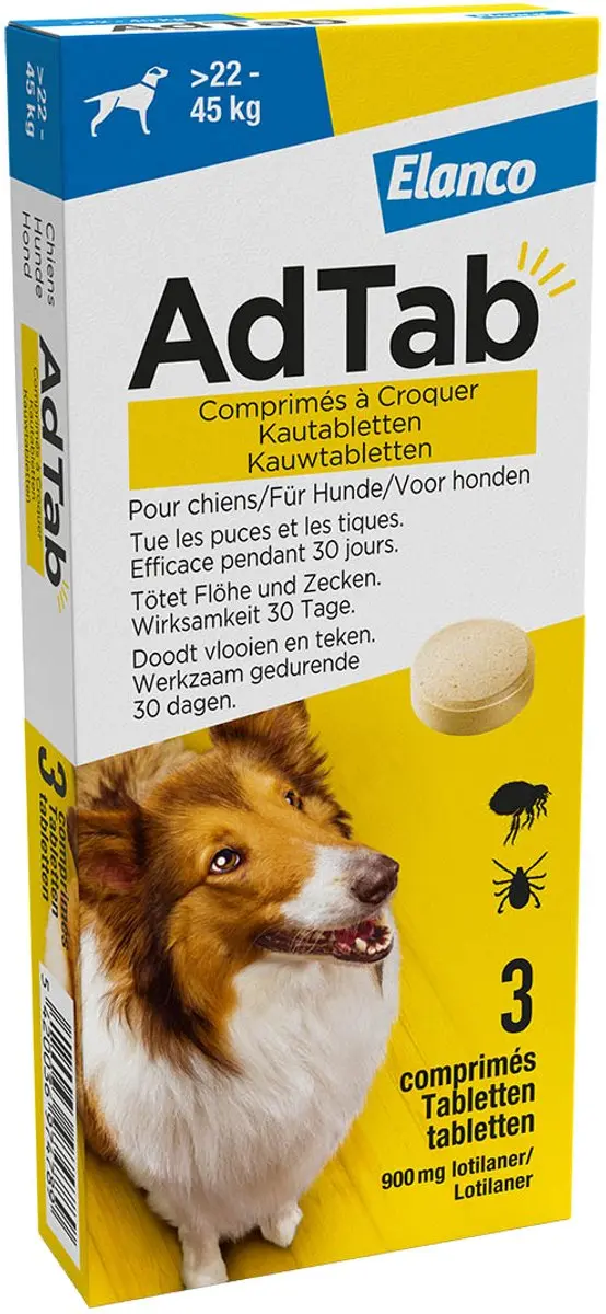AdTab Vlooien Tabletten Hond