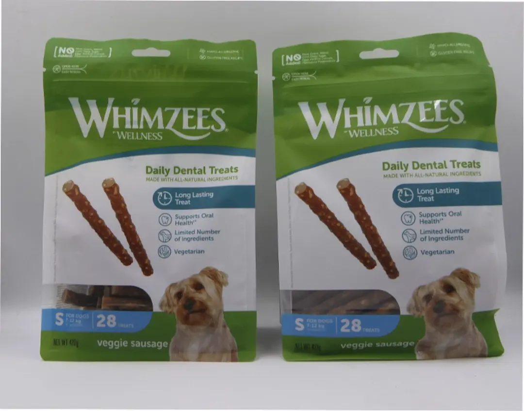 2 X Whimzees daily dental treats ondersteunt orale gezondheid, vegetarisch en le