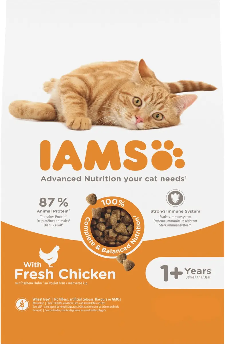 Iams Kat Adult Kip 800g