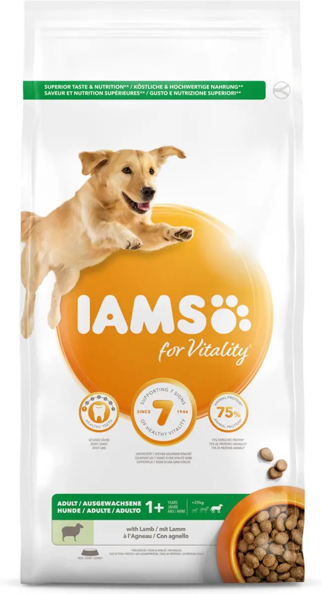 Iams Dog Adult Large Lam 3kg