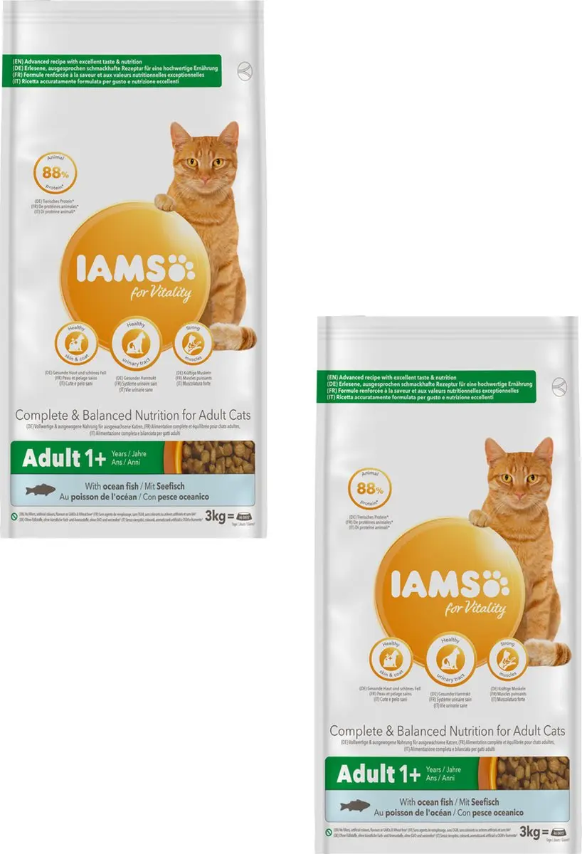 Iams Cat Adult Zeevis