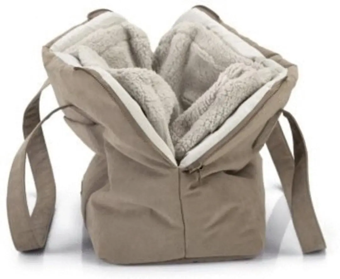 Designed by Lotte Bundu Hondentas Beige - 40x20x28 cm