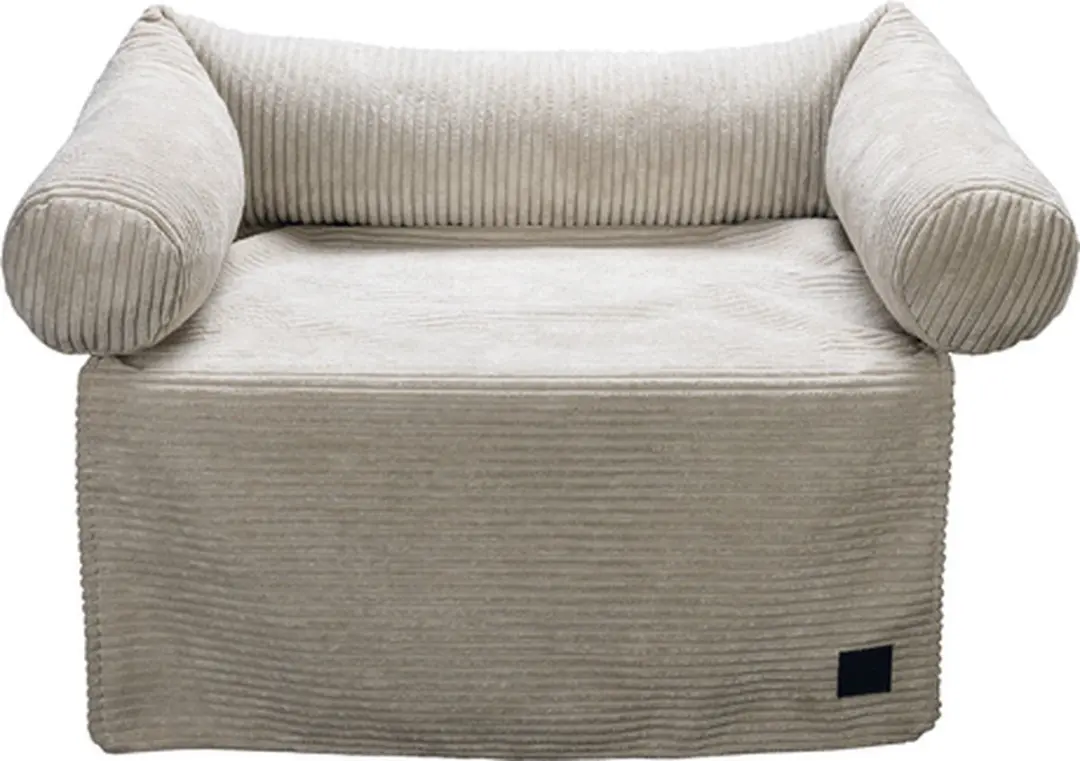 Designed by Lotte Bankkussen Ribbed Lichtgrijs 70x50cm