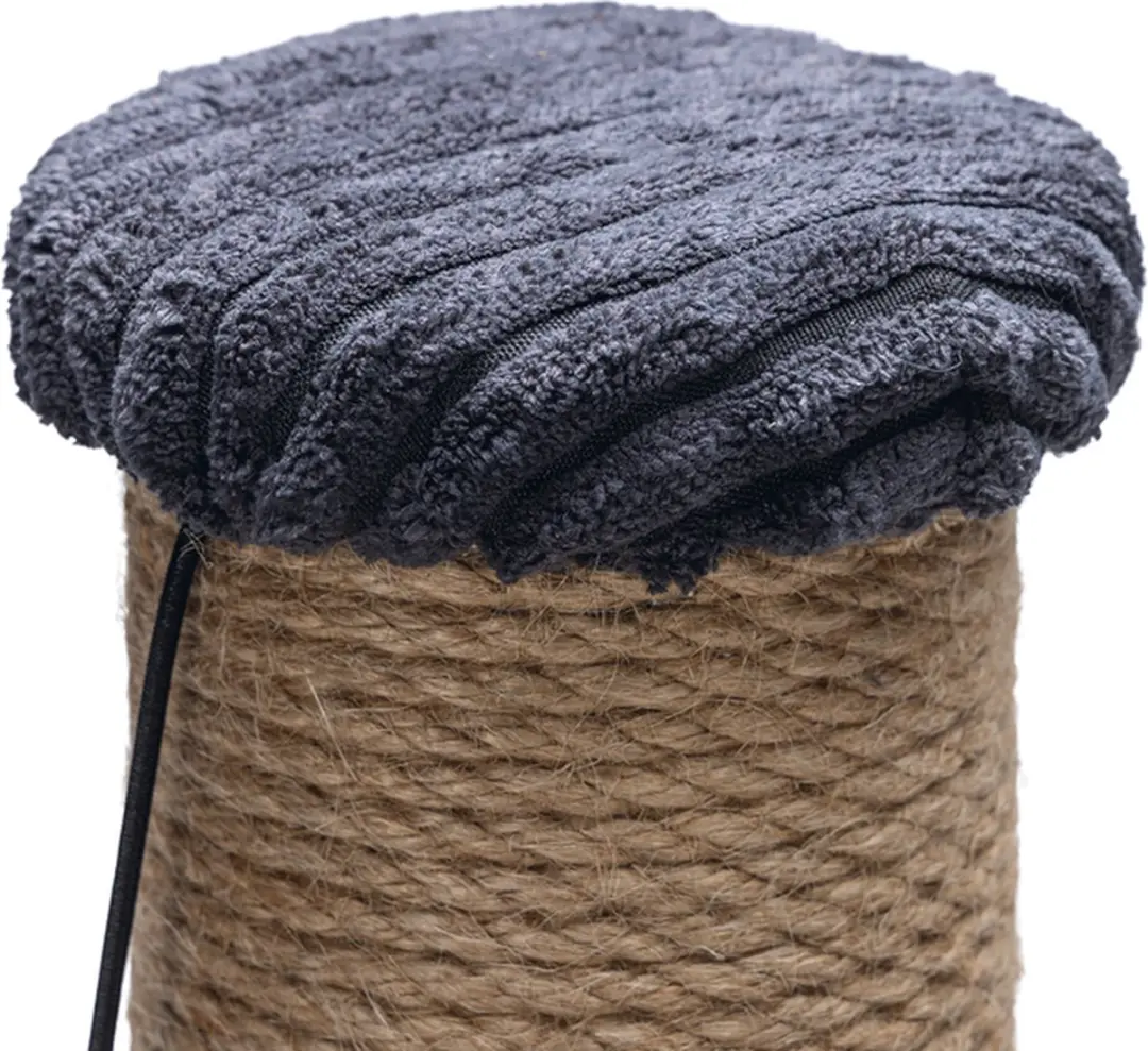 Designed by Lotte Krabpaal Ribbed - Antraciet - 70cm