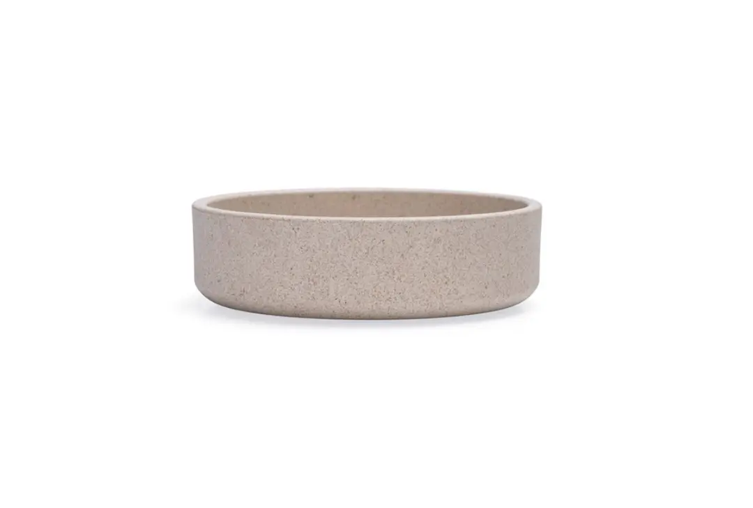 Designed by Lotte Eetbak Noor Kat - Bamboe 12cm - Beige