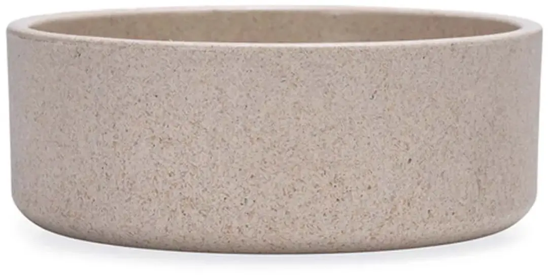 Designed by Lotte Noor Voerbak Hond - Bamboe Beige 21cm