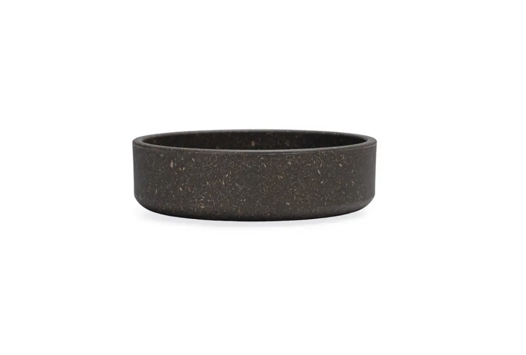 Designed by Lotte Eetbak Noor Kat - Bamboe 12cm - Grijs