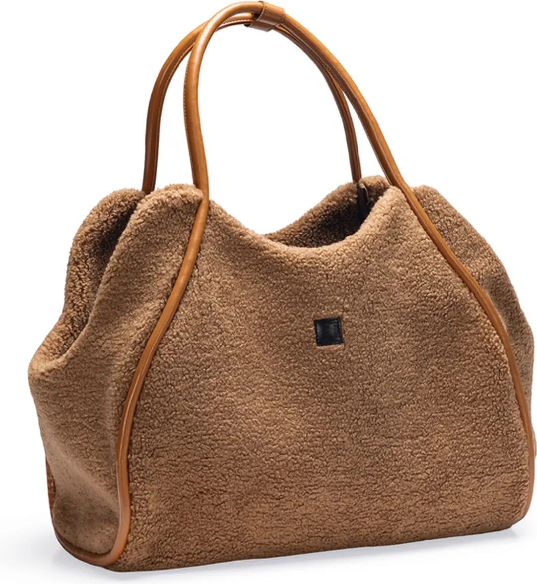 Designed by Lotte Tebby Draagtas Hond - Cognac