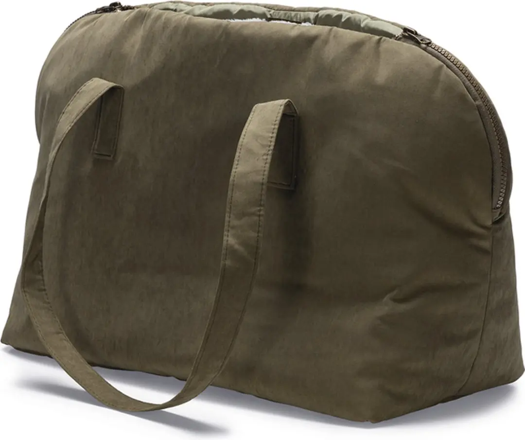 Designed by Lotte Bundu Draagtas Hond - Groen - 48x23x33cm