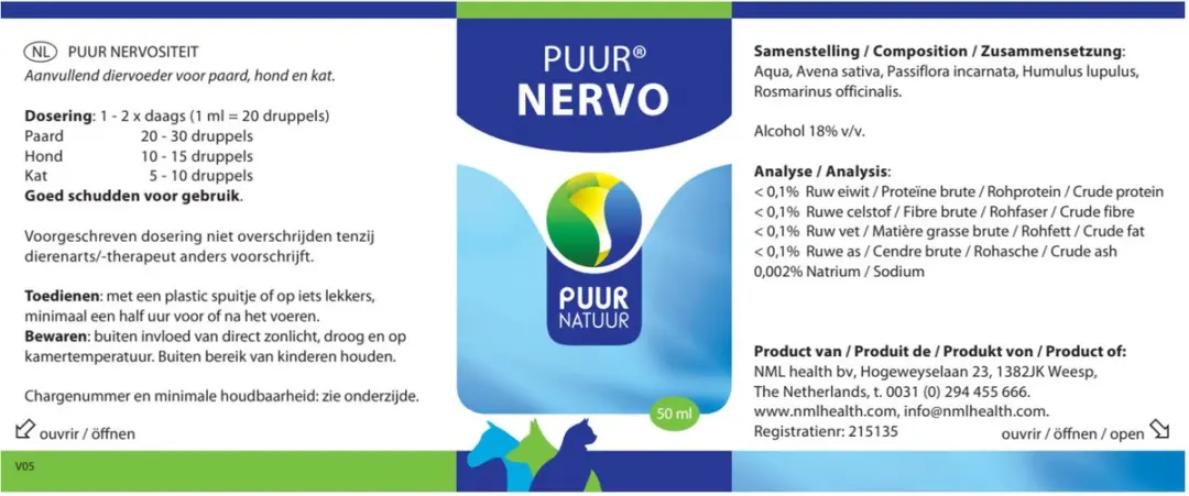 Puur Natuur Nervositeit 50ml