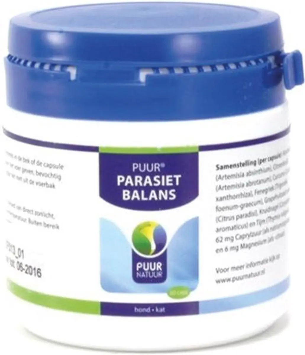 Puur Parasiet Balans - 60 Capsules - afbeelding 6 van 6