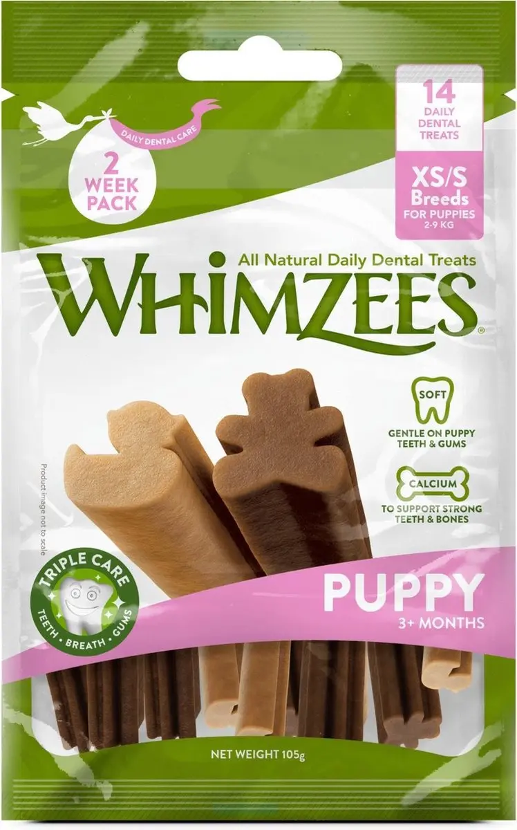 Whimzees Week Bag Puppy XS
