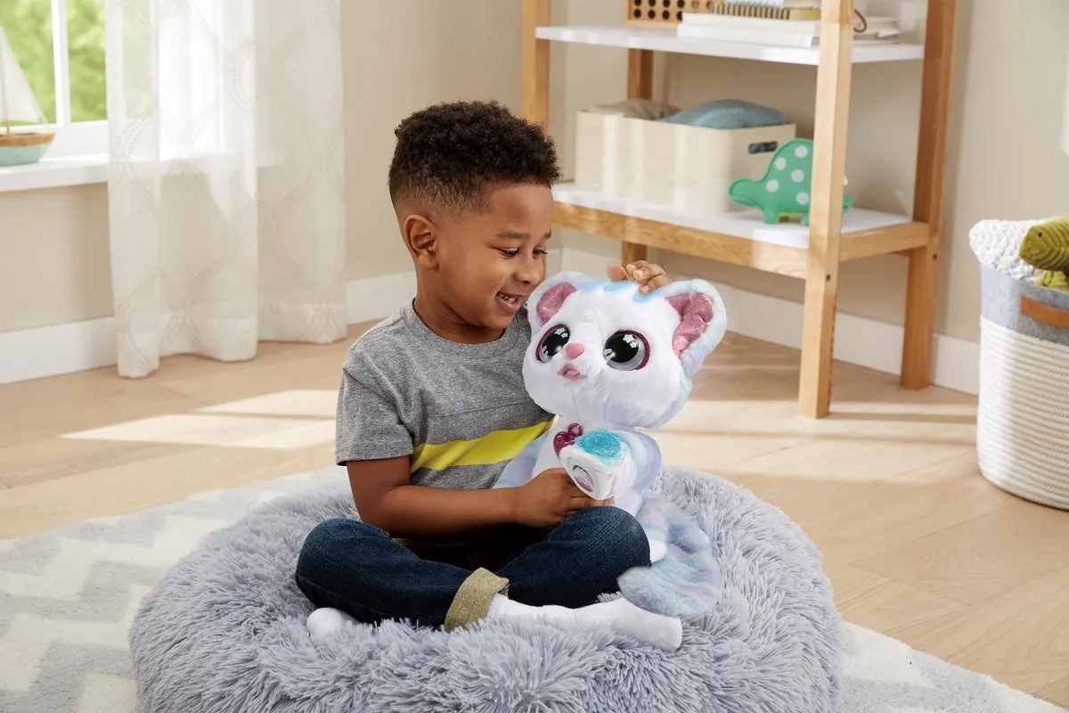VTech Ruby Mijn Glittertattoo Knuffelkat - 3 tot 8 Jaar - 3x AAA
