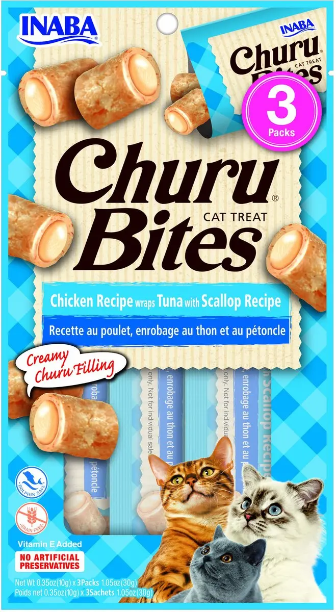 Inaba Churu Bites Tonijn Jacobsschelp