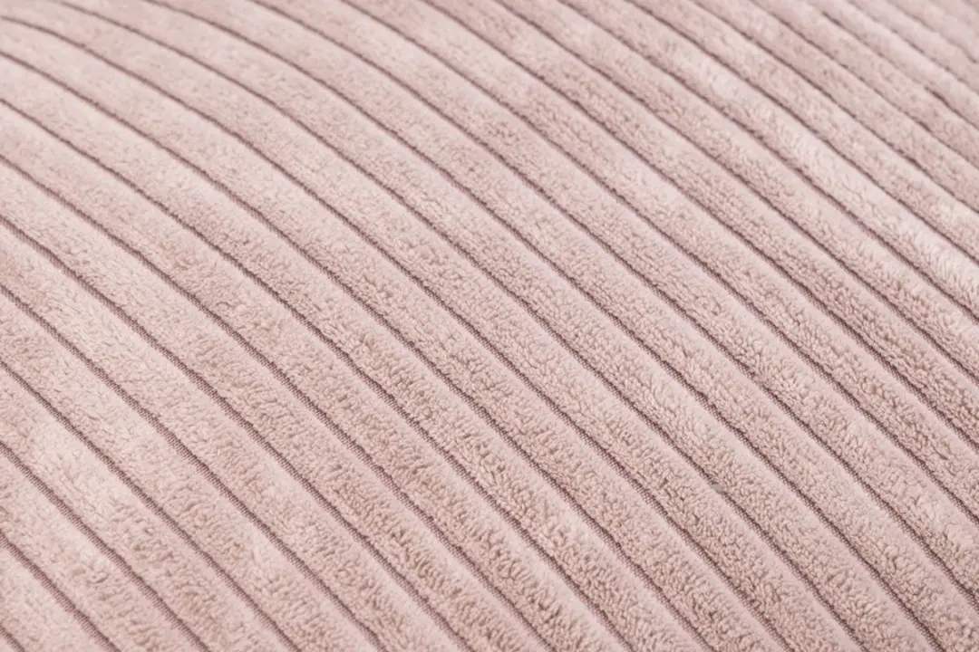 Designed by Lotte Ribbed Hondenkussen - Roze 70x55cm