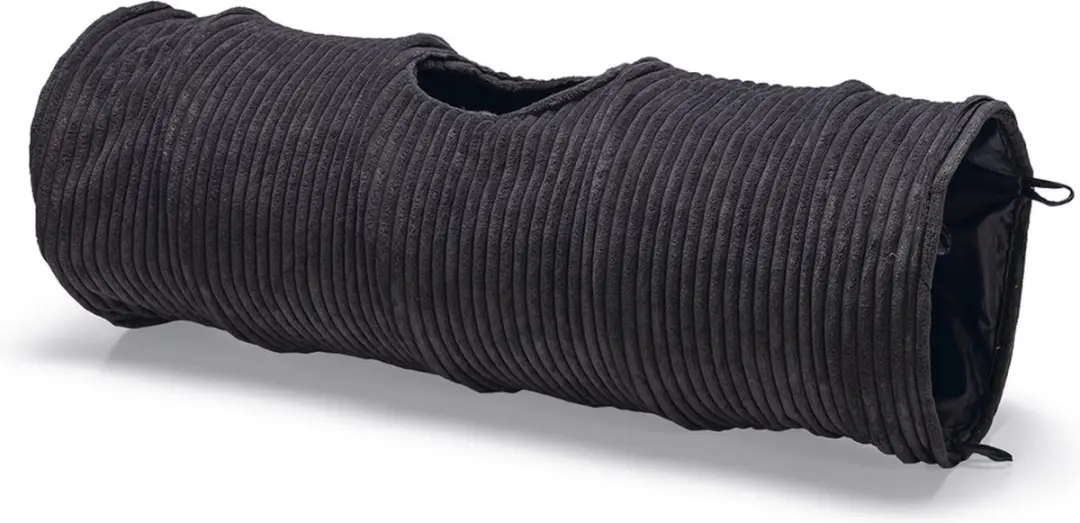 Designed by Lotte Kattentunnel Ribbed - Antraciet