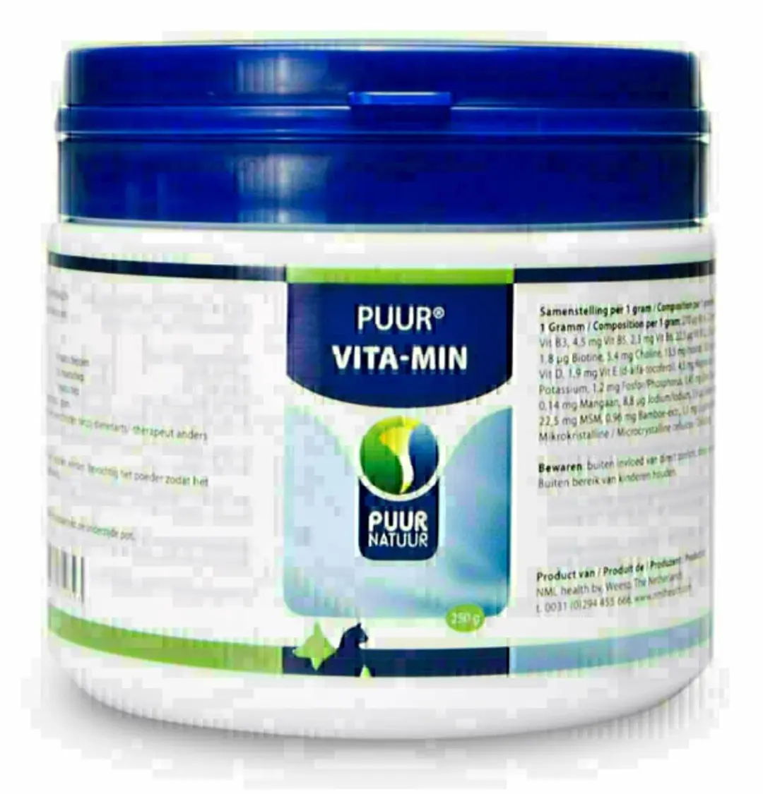 Puur Vitaminen & Mineralen Hond/Kat 250g - afbeelding 6 van 6