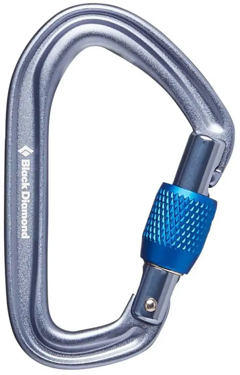 Black Diamond HotForge Screwgate Karabijnhaak - Grijs