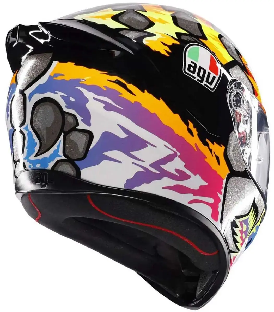 AGV K-1 S Bezzecchi Integraalhelm - Maat M - Zwart - afbeelding 2 van 6