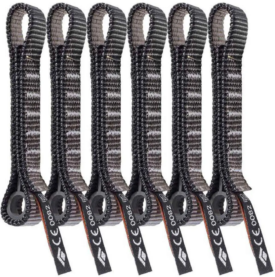 Black Diamond Standard Dogbone Sling 6 Eenheden Grijs 16 cm