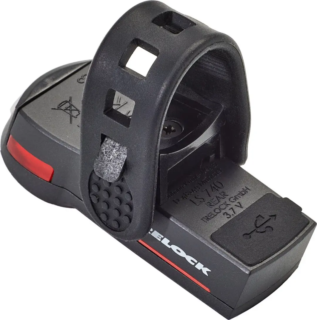 Trelock LS 740 I-Go Vector Achterlicht - Zwart - afbeelding 3 van 6