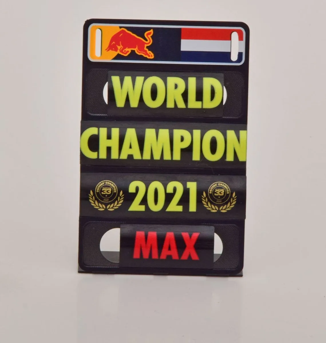 Formule 1 Red Bull Racing RB16B Modelauto - Blauw