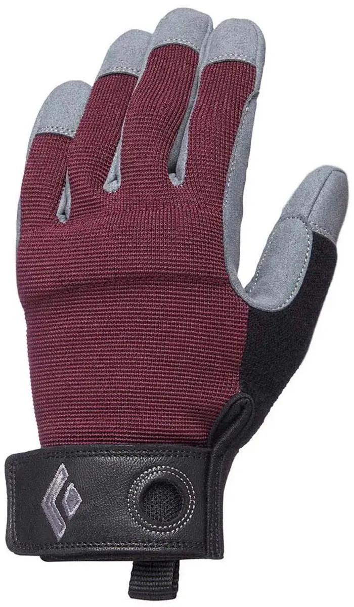 Black Diamond Crag Handschoenen Rood,Grijs XS Vrouw