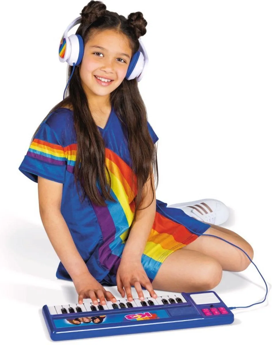 K3 Speelgoedinstrument - Piano met drumpad - Met fragmenten van 5 K3 liedjes - Inclusief batterijen