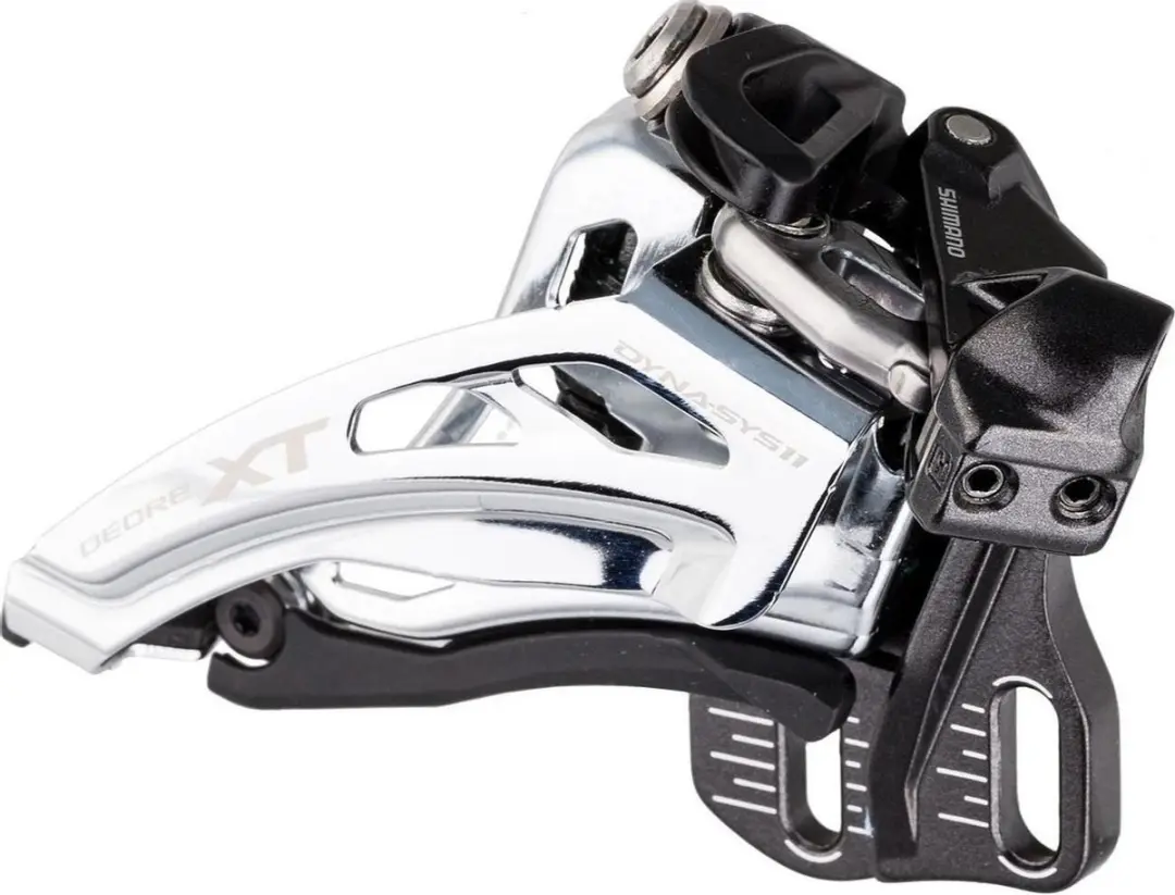 Shimano Deore XT M8020 Voorderailleur 2x11 Speed - Zilver - afbeelding 5 van 6