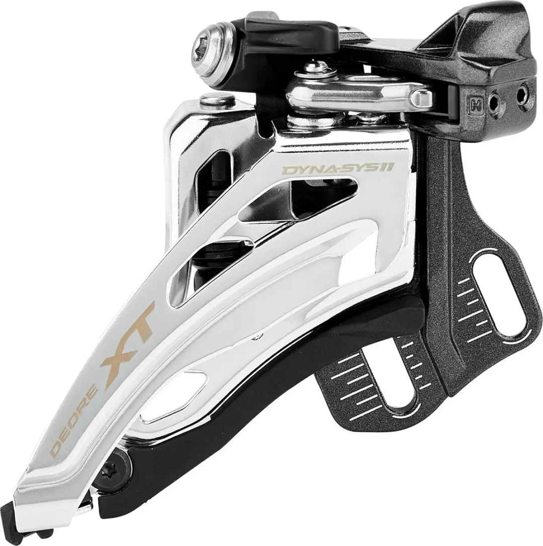 Shimano Deore XT M8020 Voorderailleur 2x11 Speed - Zilver - afbeelding 6 van 6