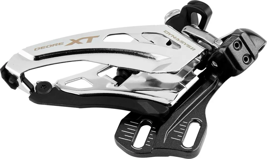 Shimano Deore XT M8020 Voorderailleur 2x11 Speed - Zilver - afbeelding 4 van 6