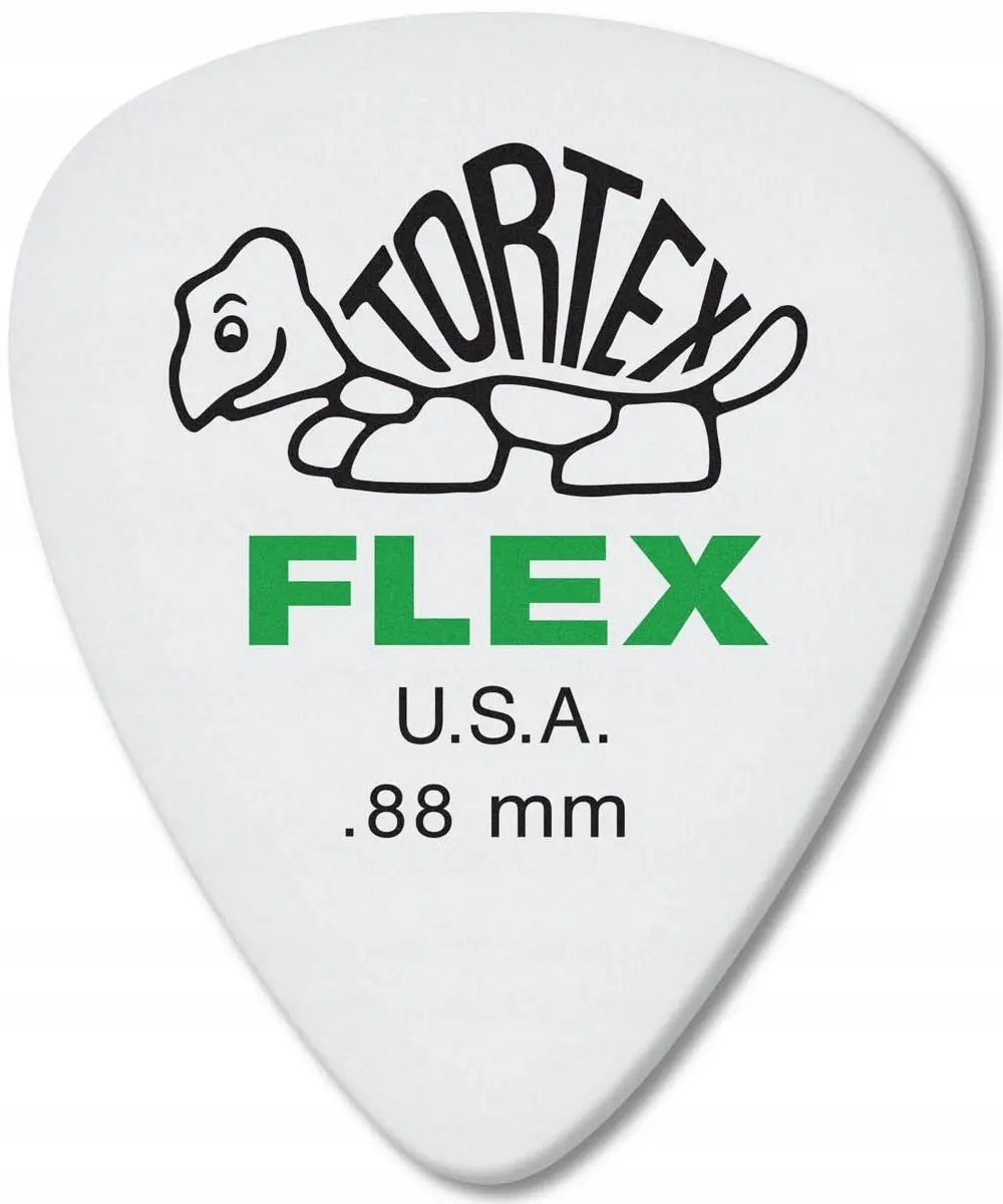 Dunlop Tortex Flex Gitaarplectrum 0,88 mm Groen
