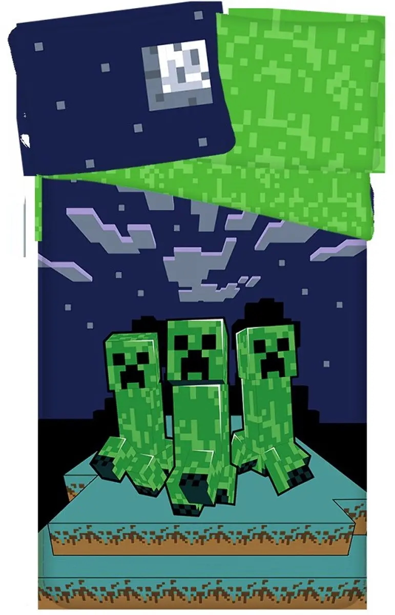 Minecraft Dekbedovertrek Sssleep Tight