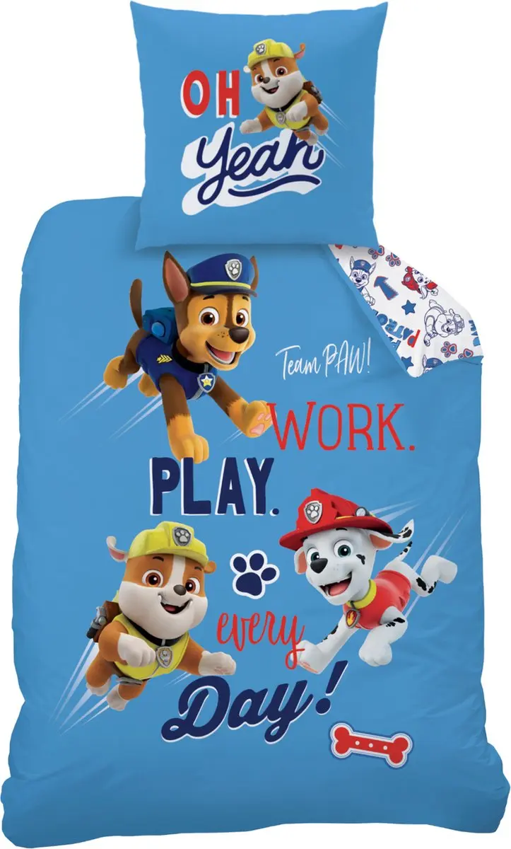 PAW Patrol Dekbedovertrek Team PAW