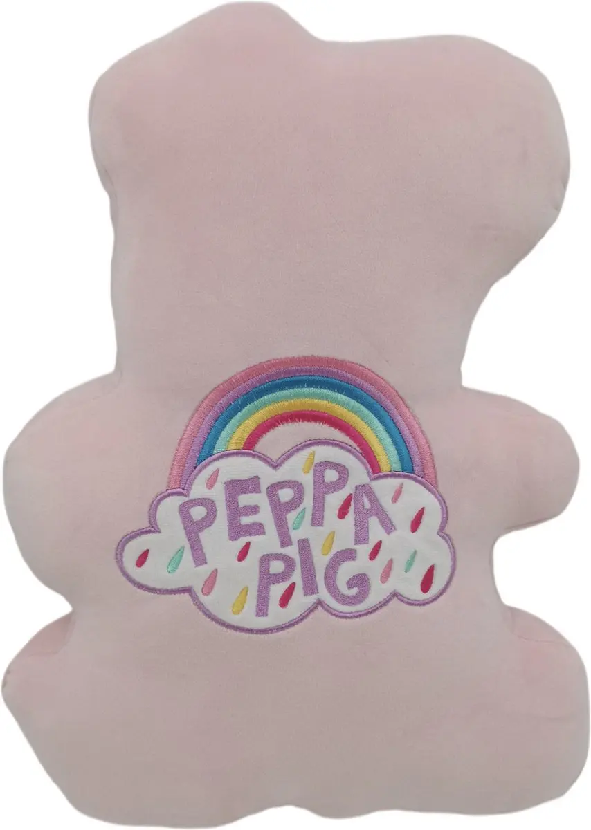 Peppa Pig Gevormd Kussen - Roze - afbeelding 2 van 2