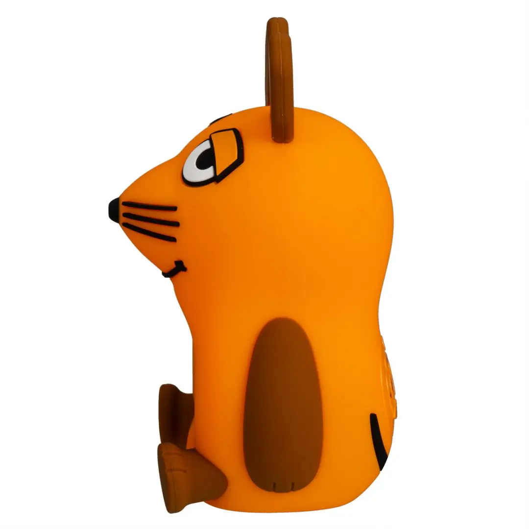Bresser DieMaus Wekker met Lampje - Oranje - afbeelding 5 van 6