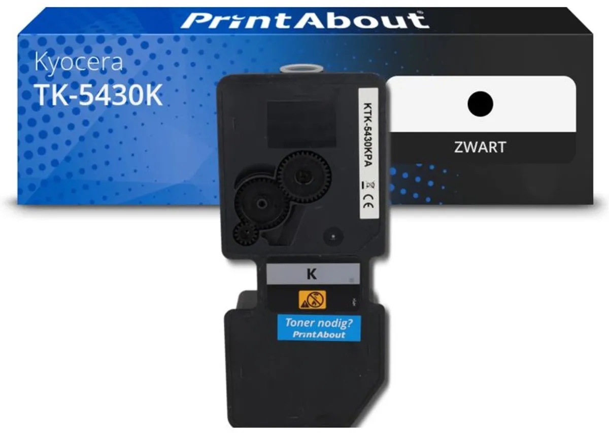 PrintAbout Kyocera TK-5430K Toner - Zwart