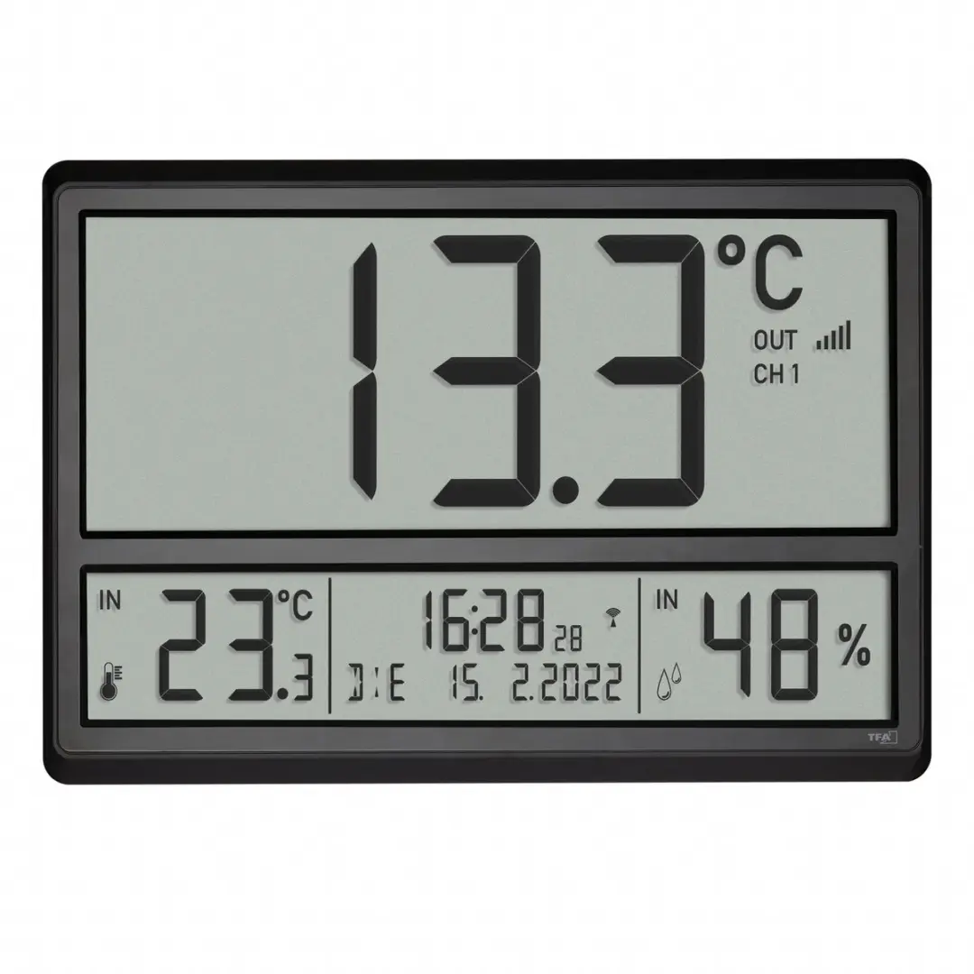 TFA Dostmann 60.4523.01 Digitale Klok