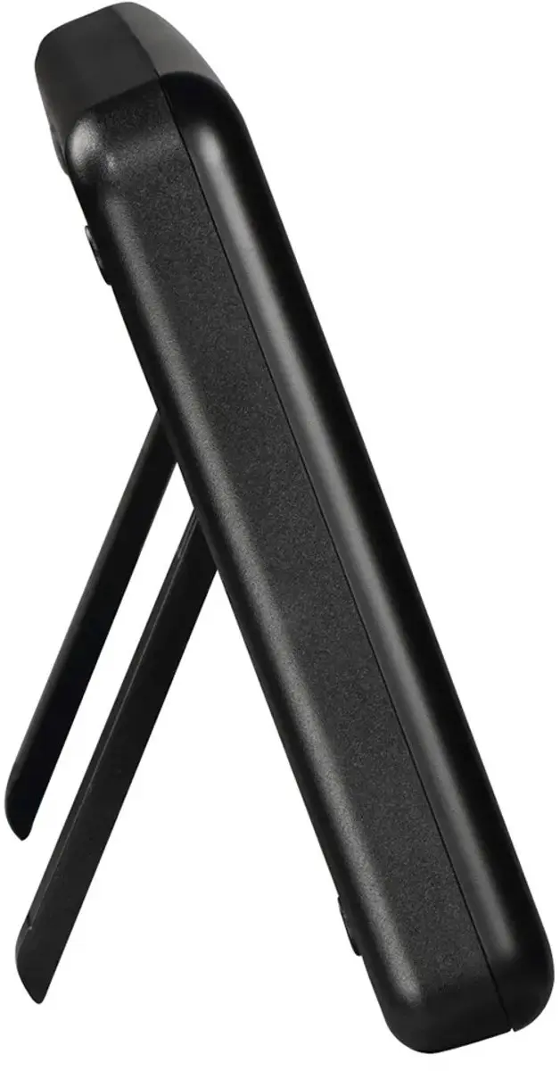 Hama Jumbo Radiogestuurde Wandklok - Zwart - afbeelding 3 van 6