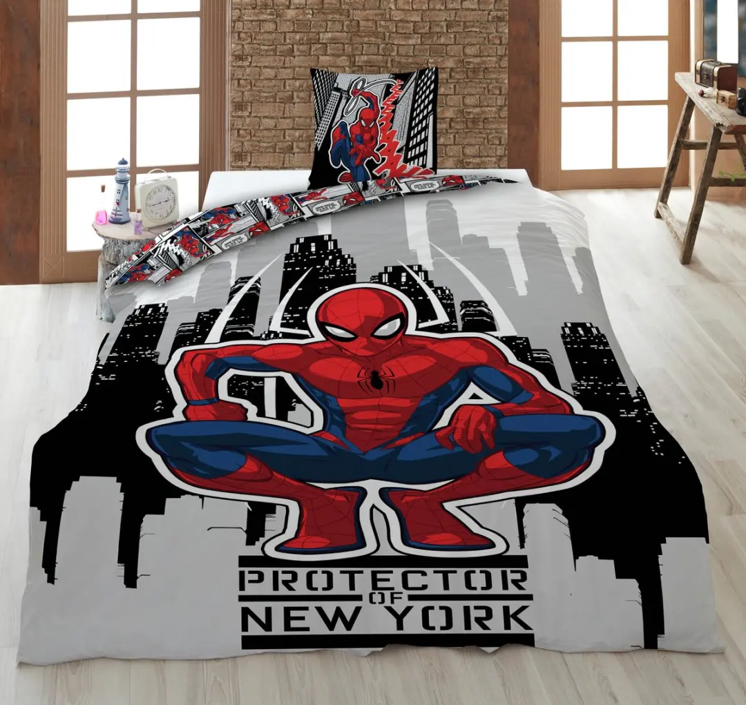 Spider-Man Dekbedovertrek 140x200cm - Multi - afbeelding 2 van 4