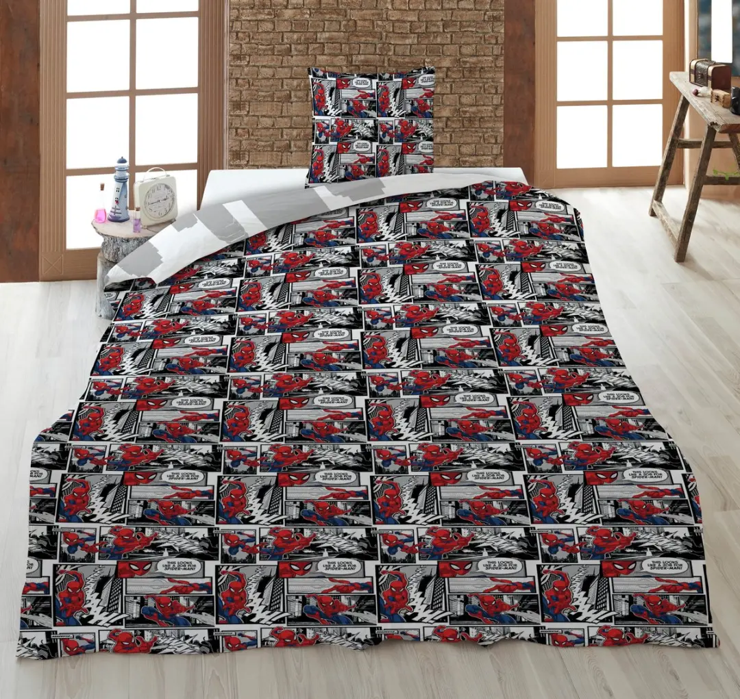 Spider-Man Dekbedovertrek 140x200cm - Multi - afbeelding 3 van 4
