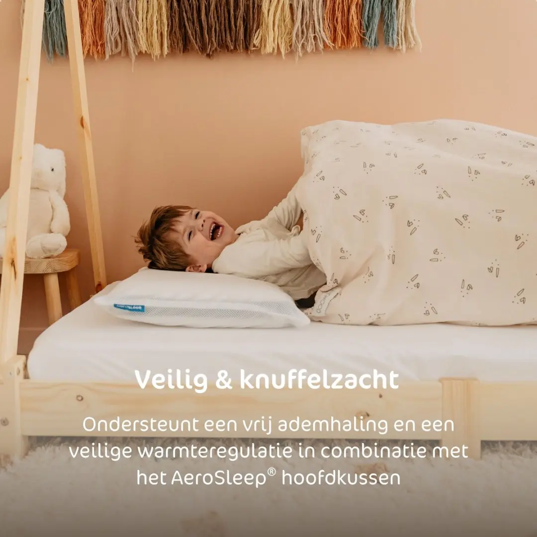 AeroSleep SafeSleep Kussensloop Medium 40x55cm - Wit - afbeelding 3 van 6
