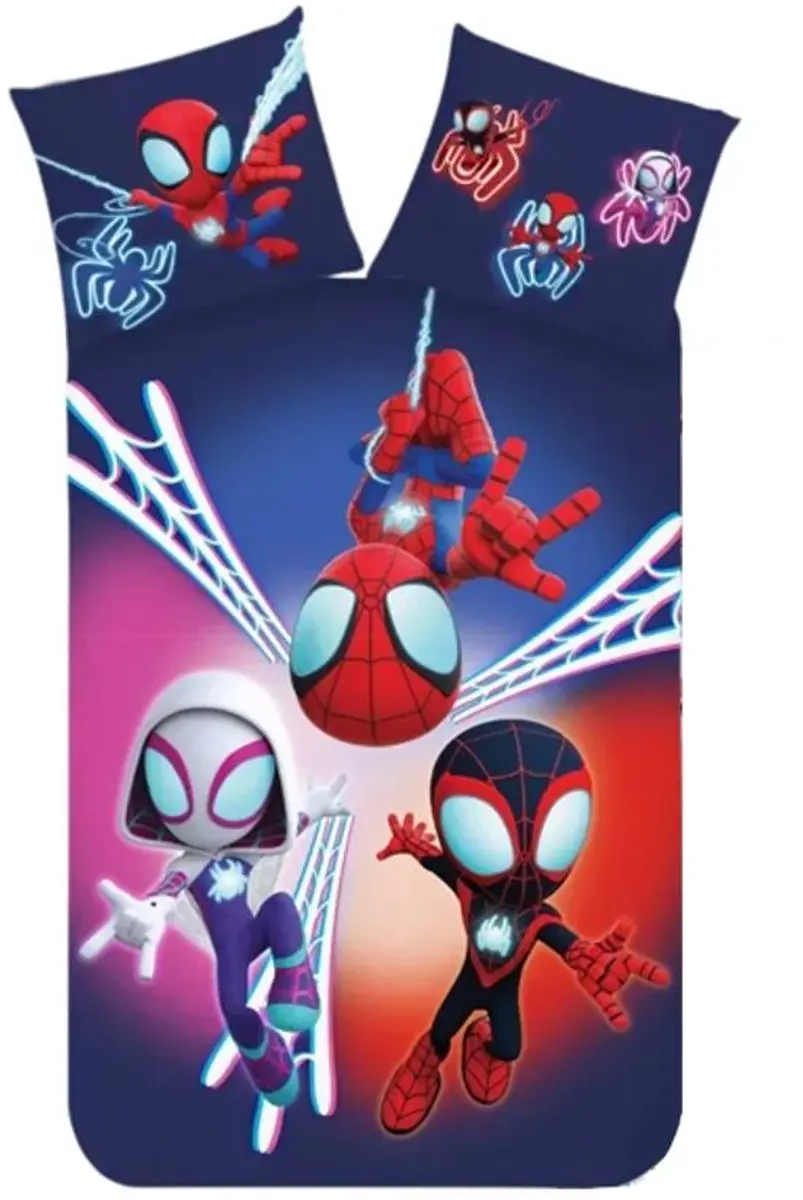 Spider-Man Peuterdekbedovertrek 100x135cm